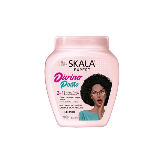 Skala Expert Divino Potao Scala Expert Curly Hair Treatment Cream 1000g Vegan