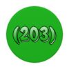 Connecticut 203 Area Code Bridgeport New Haven Stamford CT PopSockets Swappable PopGrip