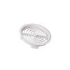 Bulk Hardware BH05539 Push-In Louvred Soffit Vent Grilles, 70mm, White, (Set of 2)