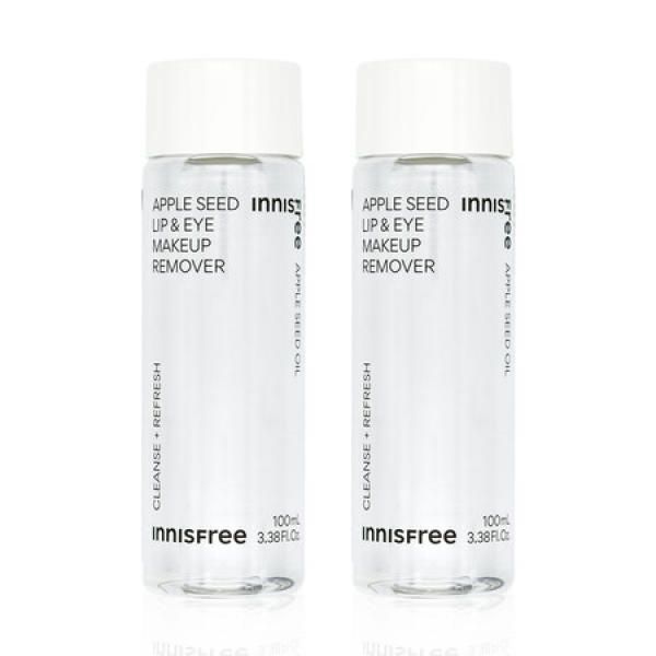 Innisfree Apple Seed Lip &amp; Eye Makeup Remover 100mL 2pcs_MC