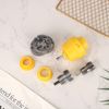 lasuroa 9pcs PVC Pipe Threader Kit for Electric Drill, PVC Thread Maker Tool Set Pipe Threading Tool with 1/2" 3/4" 1" NPT Dies