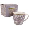 The Leonardo Collection William Morris Lodden Design China Breakfast Mug/Cup