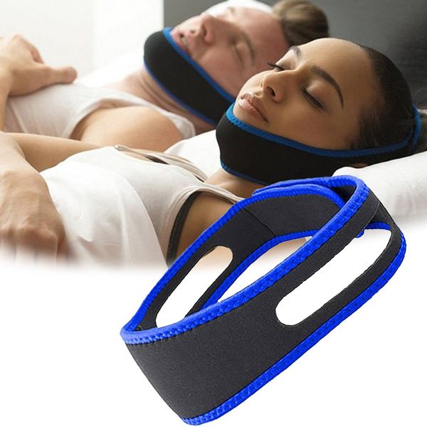 AOOTUERL Anti Snoring Chin Strap,Anti-Snoring Devices,Adjustable Breathable Anti Snore Stop Snoring Chin Strap,Snoring Solution Suitable for Men Women and Kid