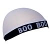 DREAM WORLD Boo Boo Deluxe Luxury Stocking Wave Cap (4 Packs)-Wire Elastic Band-White