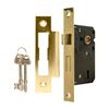 TSS 3 Lever Mortice Sahlock 79mm PB