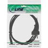InLine® 16654O Power Cable Power Plug to Euro 8 C7 Plug 0.3 m