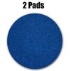 2 Pack 437057 Replacement Blue Scrub Pad for Orbiter and Ultra Orbiter Compatible with Oreck