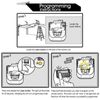 For 891lm Garage Remote Control Yellow Learn Button Liftmaster 893lm 953estd