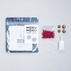 MIYUKI MOKUMOKU Wood Bead Earring Kit RED