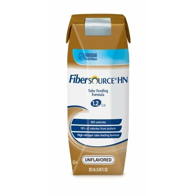 Fibersource HN 1.2 Cal Formula, 250 ml, Fresh Product - Case of 24, 2 Pack