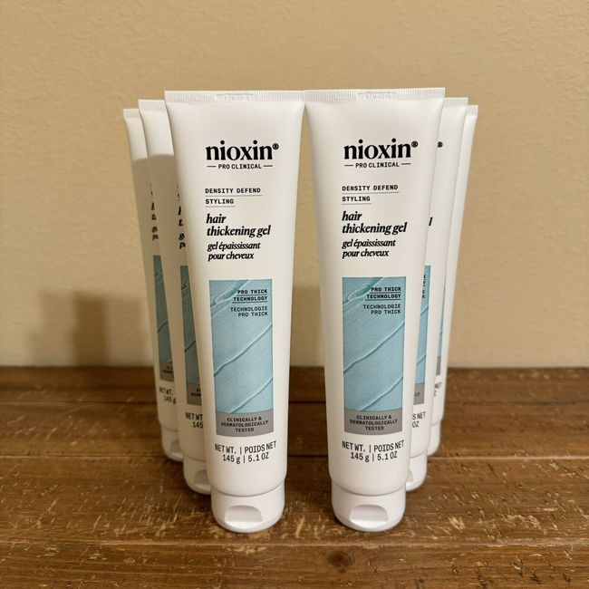 Nioxin Pro Clinical Density Defend Thickening Gel - Set of 6   5.1 oz each