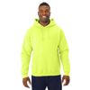 Jerzees 8 oz. NuBlend 50/50 Pullover Hood, Safety Green - Small