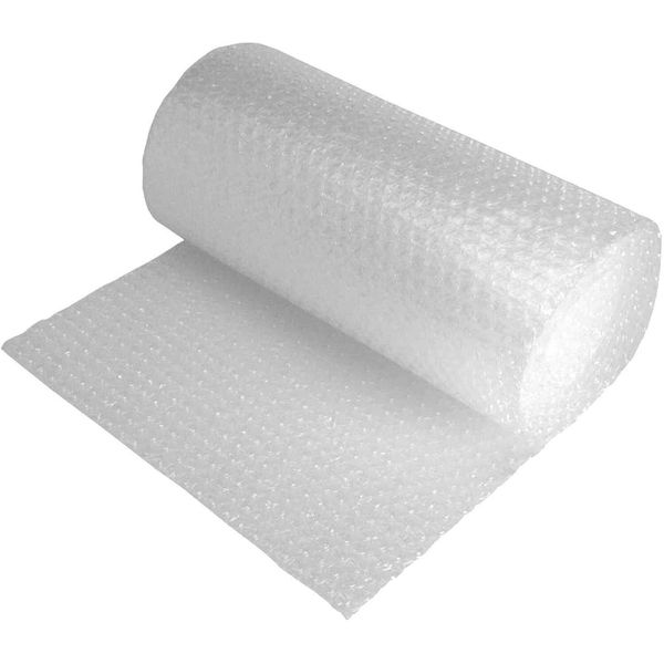 Bubble Wrap Roll For Packaging - 300mm Wide Clear Polythene Small Air Bubble Wrap for House, Office, Warehouse Packing - Packaging Material for Shipping, Storage & Item Protection - ASPIRE UK (5M)