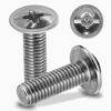 Pack of 25 Furniture Screws M4 - Rustproof - Furniture Handle Screws for Furniture Handles (M4x10)