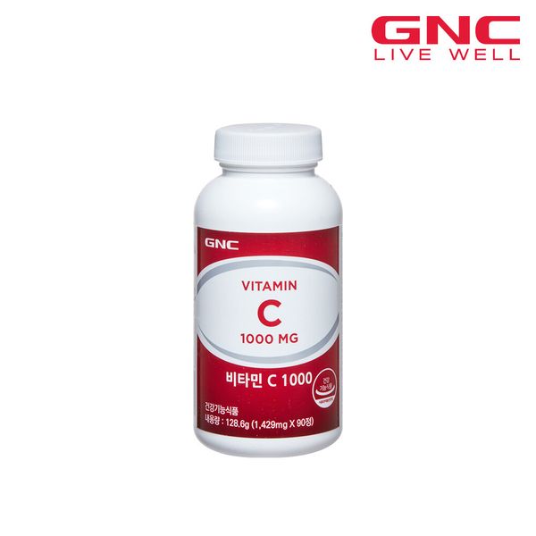 [GNC] Vitamin C 1000 (90 tablets) 90 days' supply, 90 tablets, 1ea