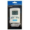 ESSENTIALS Digital 2 Way Thermometer/Min Max Meter & Digital Min-Max Hygrometer (Digital 2 Way With Probe)