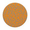 Dark Orange Leopard Cheetah Animal Print PopSockets Swappable PopGrip