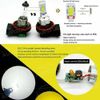 9005+9006 Combo LED Headlight Bulbs Kit High/Low Beam Super Bright White 10000K