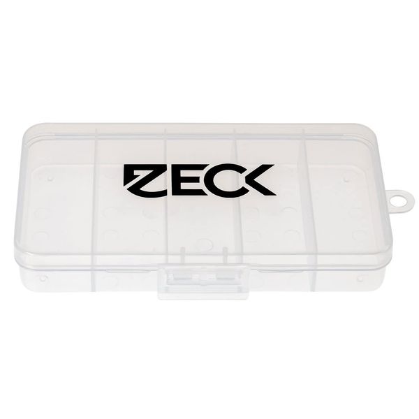 Zeck Lure Box S 19x10x3,5cm - Kunstköderbox für Gummifische & Jigs, Köderbox für Kunstköder, Tacklebox, Angelbox für Blinker