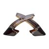 France Luxe Belle Interlocking Comb Pair - Tortoise