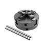 PAULIMOT Mini Vierbackenfutter 65 mm zentral verstellbar