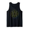 Mandala Flower Rainbow Tank Top