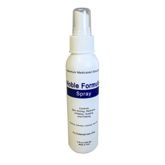 Noble Formula Zinc Spray .25% Pyrithione Zinc (ZnP), 4 oz (2 Pack)