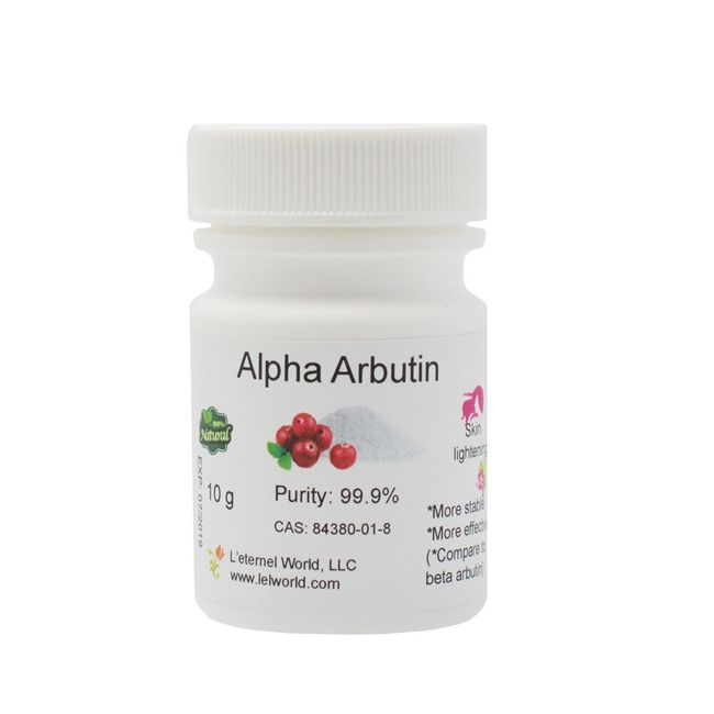 100% NATURAL ALPHA ARBUTIN POWDER, 10g, Best Deal!