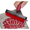 Speedball Rubber Brayer, Brown, 6-inch