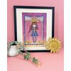 Bothy Threads Counted Cross Stitch kit - Ray of Light by Gorjuss