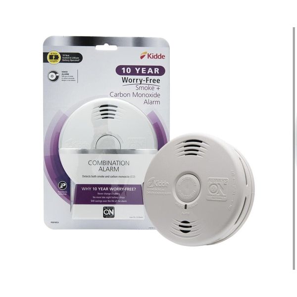 Kidde P3010CU 10-Year Worry Free Combination Smoke and Carbon Monoxide Detector