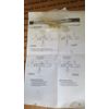 WESTWARD 4PA73 Double Acting Spring Hinge -- 4"