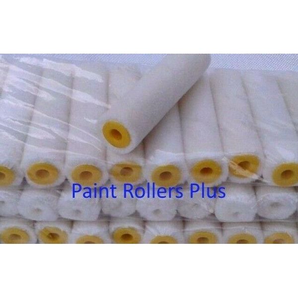 120 Mohair Mini Paint Rollers 4" x 1/4"