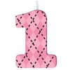 Molded Number Candle, Angel First Birthday