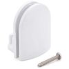 ShowerPart Shower Door Hinge/Bracket/Guide RU4, Plastic, Shower Door Replacement Parts, 1x