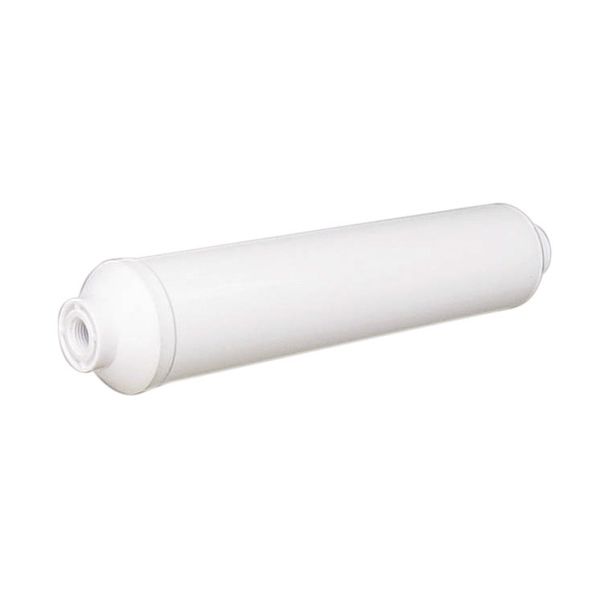 bacteriostatic Coconut CARBON KDF Water INLINE Filter 2" X 10" WITH 1/4" FPNT