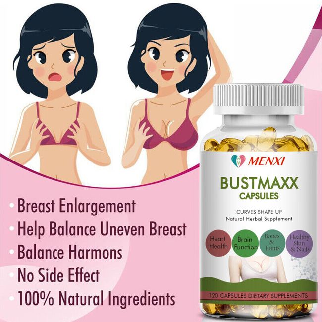 120 PILLS STRONG PUERARIA MIRIFICA BREAST GROWTH CAPSULES 5000MG CAPSULES