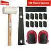 Goldblatt Laminate Wood Flooring Installation Kit Tapping Block Fitting Tool