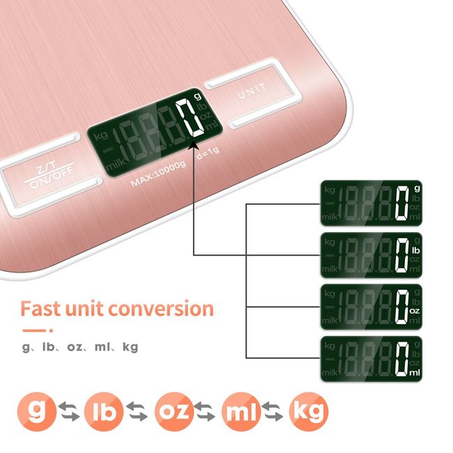 3000g-0.1g Small Digital Kitchen Food Diet Electronic Weight Scale + Manual  