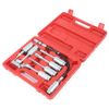 7Pc Car Lube Lubing Hose Tip Assortment Tool Set Adapter Fitting Grease Gun