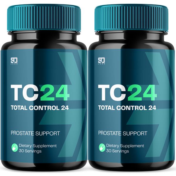 Total Control 24 Prostate Support Supplement Advanced Men Wellness Vitamin 120ct