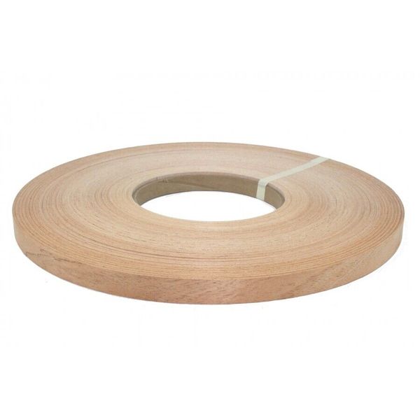Mahogany 3/4" X 50' Roll Peel and Stick Wood Veneer EdgeBanding Strong Adhensive
