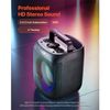 Karaoke Machine for Adults 30W 6.5 in Portable Bluetooth Speaker 2 Wireless Mic
