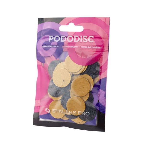 STALEKS PRO Pododisc Refill 50 Disposable Pedicure Stickers (Rugosity - 80) PDF-20-80