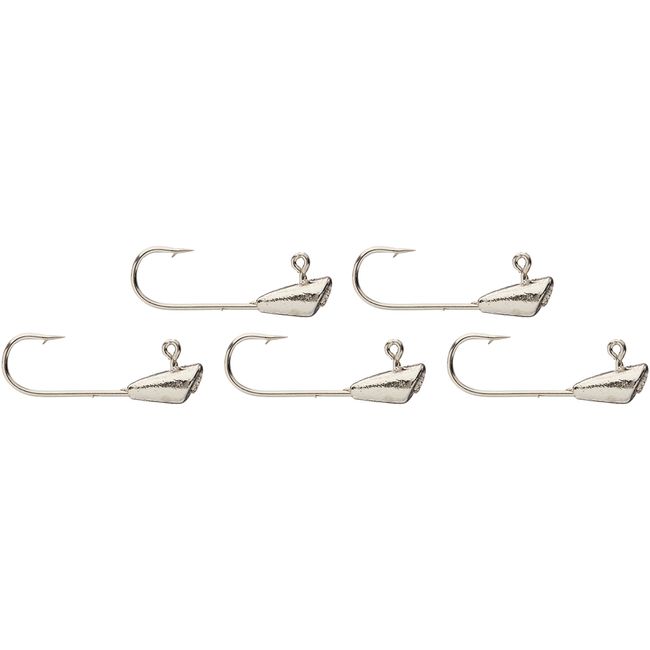 Leland Lures 87657 Trout Magnet Jig Heads, 1/64-Ounce, Silver