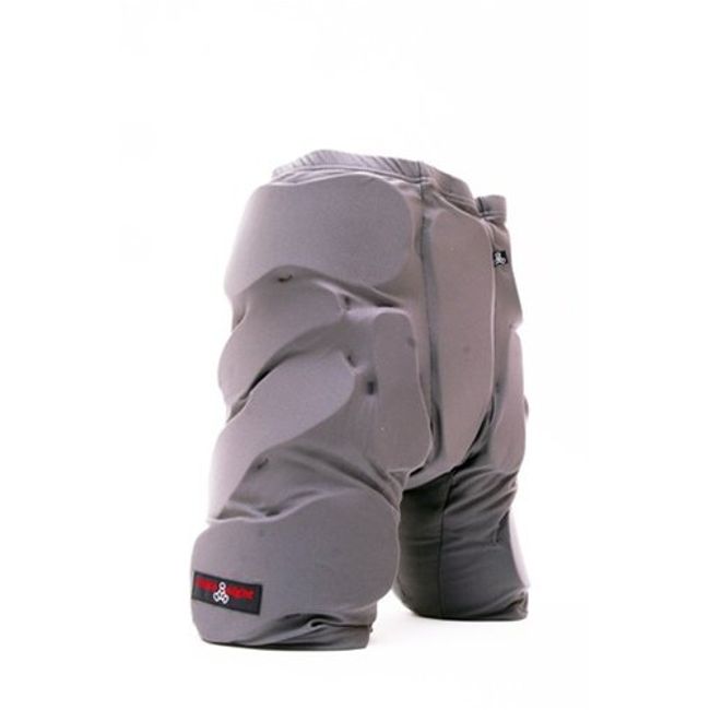 Triple 8 Bumsavers Padded Shorts (Gray, Large)