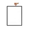 Frames4Docs - Self-Adhesive Dcoument Frame - Wall Mounted A5 Frame - Colour Black - Pack of 10