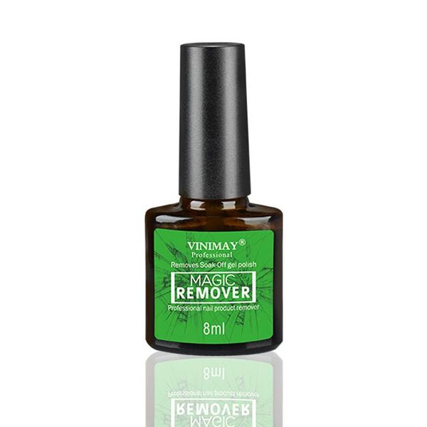 Gel Nail Remover VINIMAY - Magic Polish 3 Minutes Fast UV Manicure Cleaner Supplies TSLM1 8/15ml