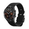 kwmobile Strap Compatible with Ticwatch Pro Smartwatch Strap - Replacement Silicone Watch Band - Black