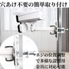 Life2 Kiku Security Camera Mounting Hardware Surveillance Camera Bracket Housing Fixing Bracket Mount 2pcs